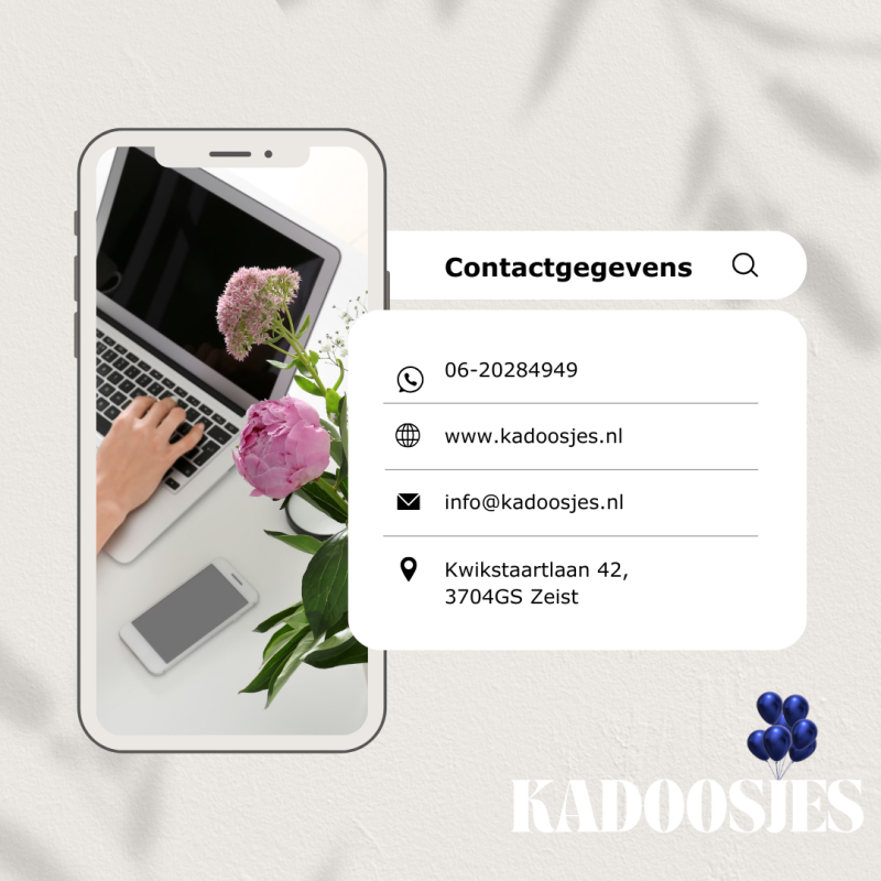 Contactgegevens Kadoosjes