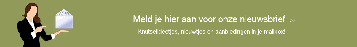 Meld je aan voor de nieuwsbrief van creaknutselen.nl
