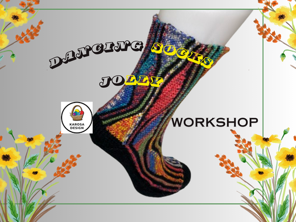 Workshop Dancing Socks breien met verkorte naalden