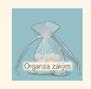 Organza zakjes - Traktatie - uitdelen