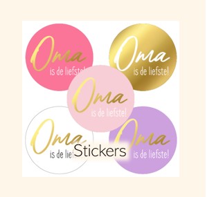 Sticker - sluitstickers - versiering