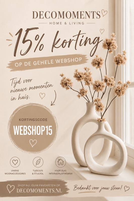 Welkom bij de week- en maandaanbiedingen van Deco Moments!