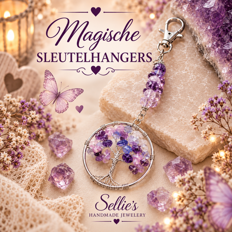 Magische tas en sleutelhangers