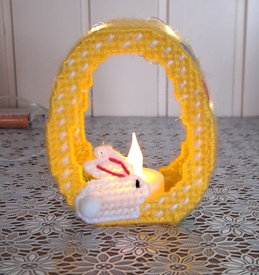 Paasei lichtje voorkant