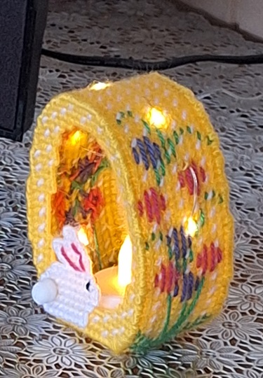 Paasei lichtje zijkant