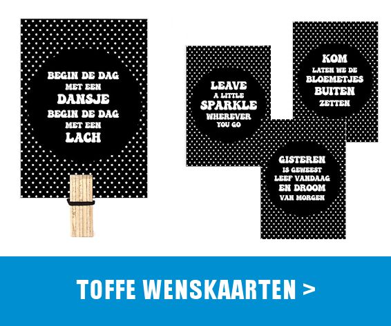 Toffe trendy wenskaarten van allerleileuks.nl koop je bij bol.com / partner kaarten voor iedereen!