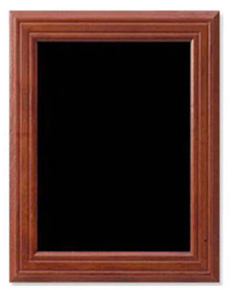 Krijtbord mahonie lijst