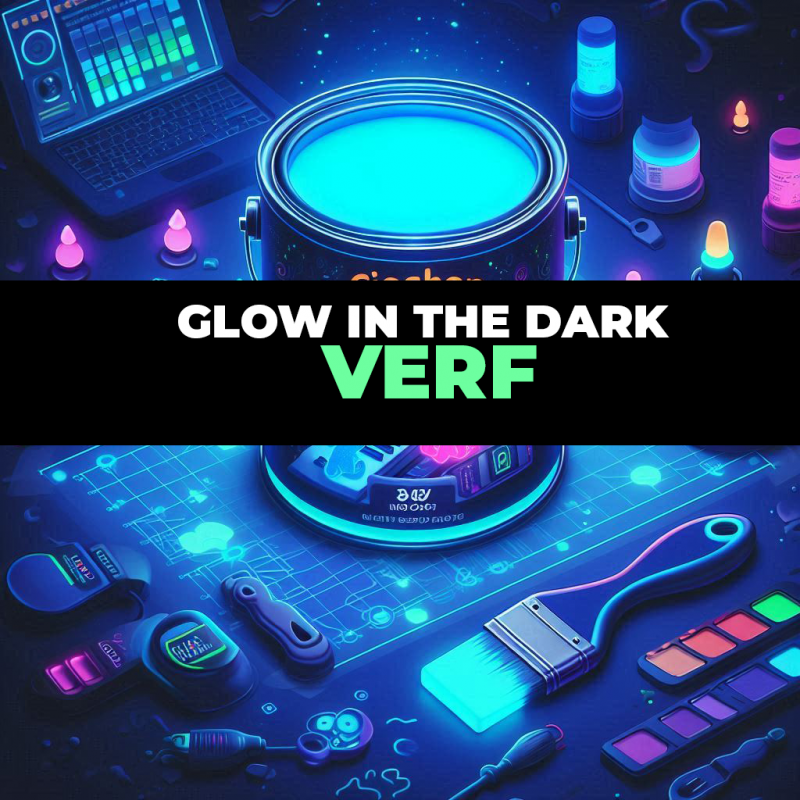 Glow in the dark verf